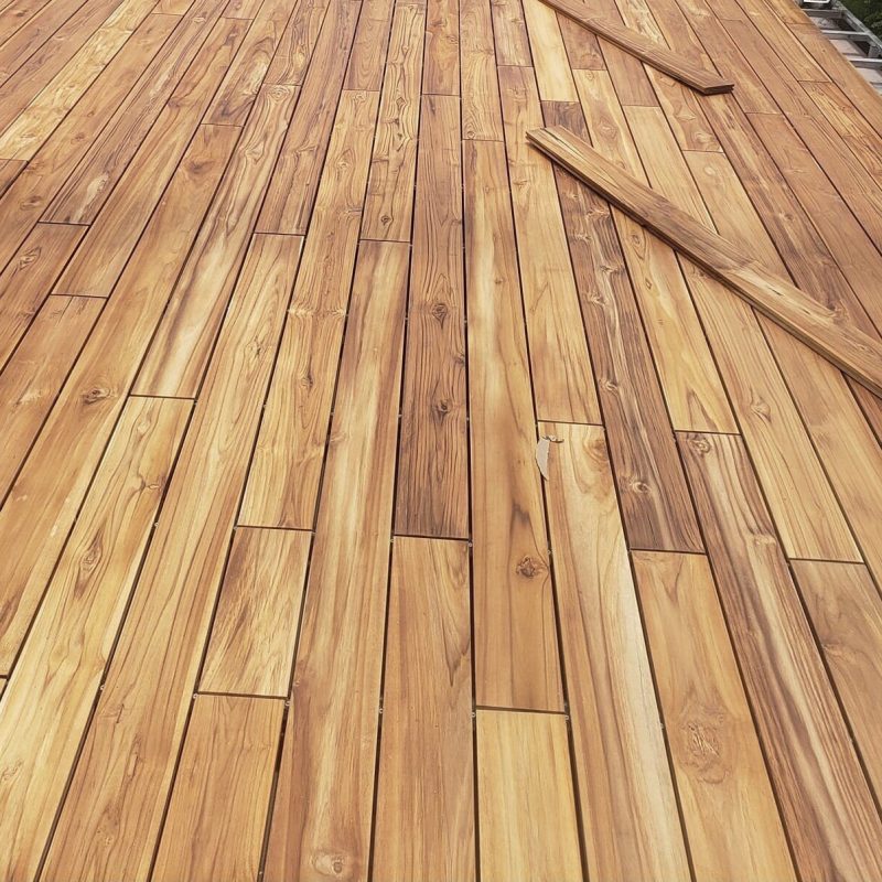 Sàn gỗ Teak ngoài trời